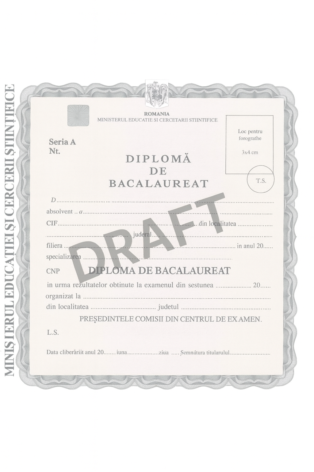 Traducere autorizata si legalizata diploma de bacalaureat